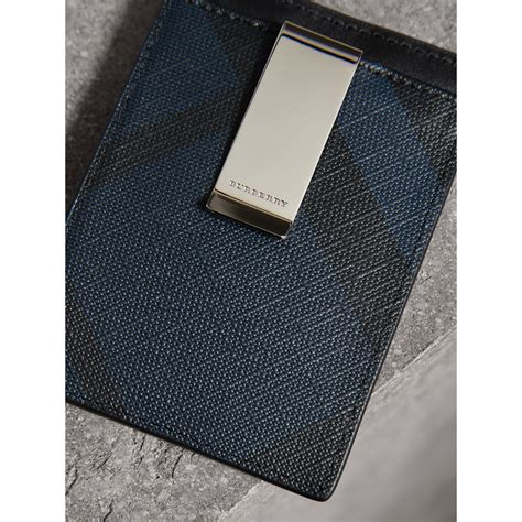 burberry card holder with money clip men|burberry wallets for men outlet.